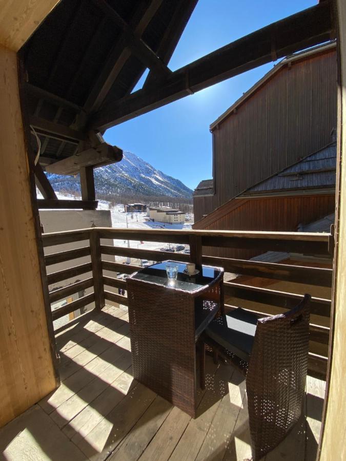 L'Etesy, Pied Des Pistes Et Spa Montgenevre Bagian luar foto