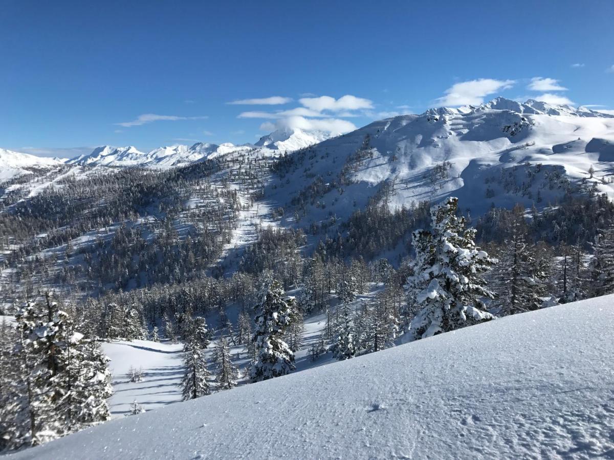L'Etesy, Pied Des Pistes Et Spa Montgenevre Bagian luar foto