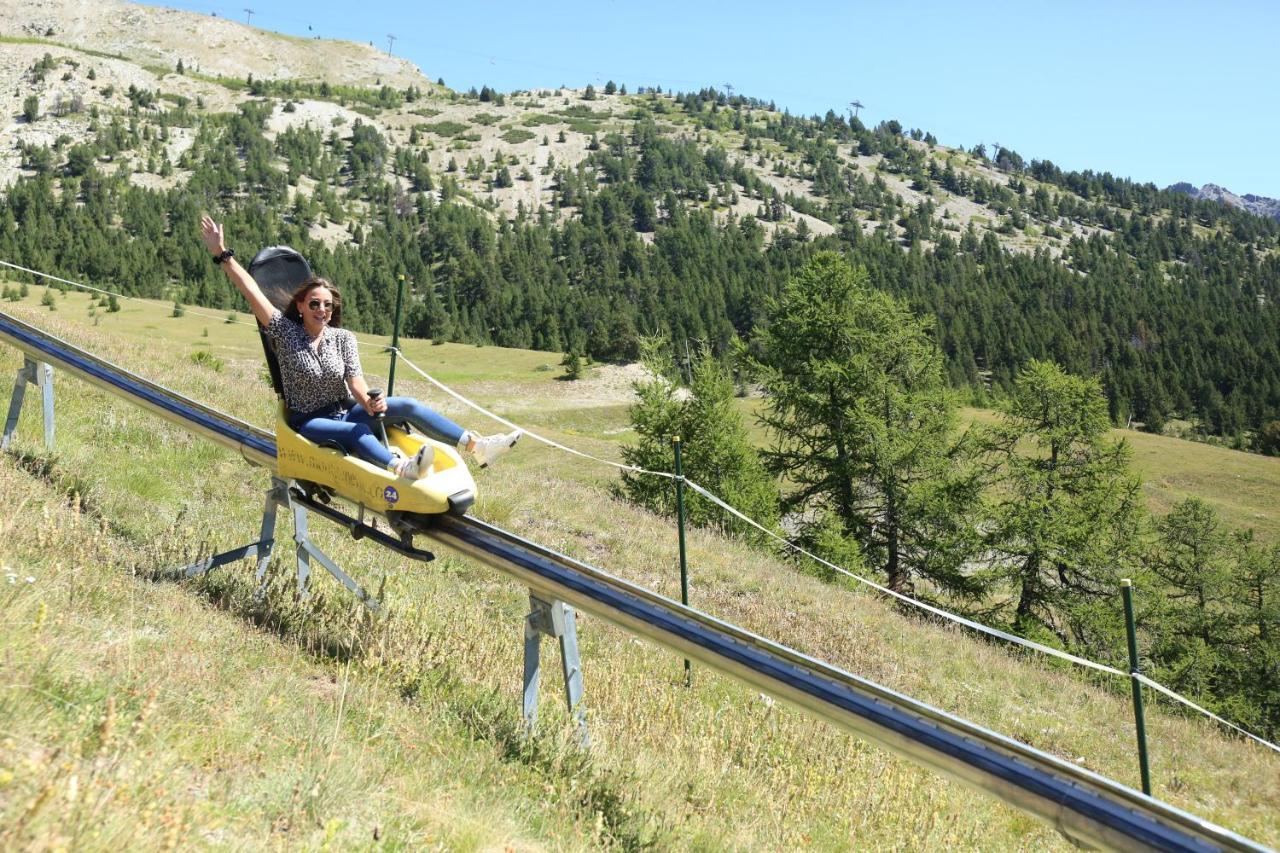 L'Etesy, Pied Des Pistes Et Spa Montgenevre Bagian luar foto